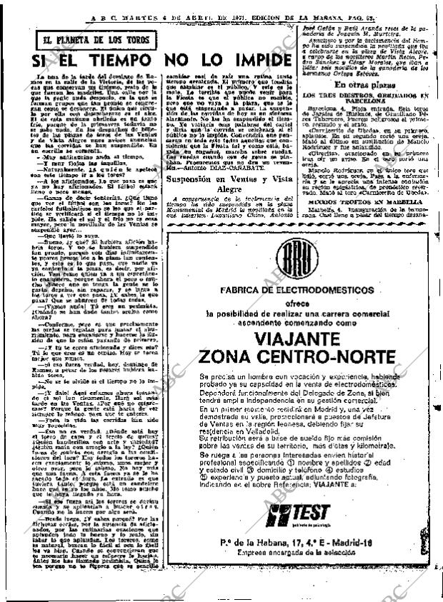 ABC MADRID 06-04-1971 página 63