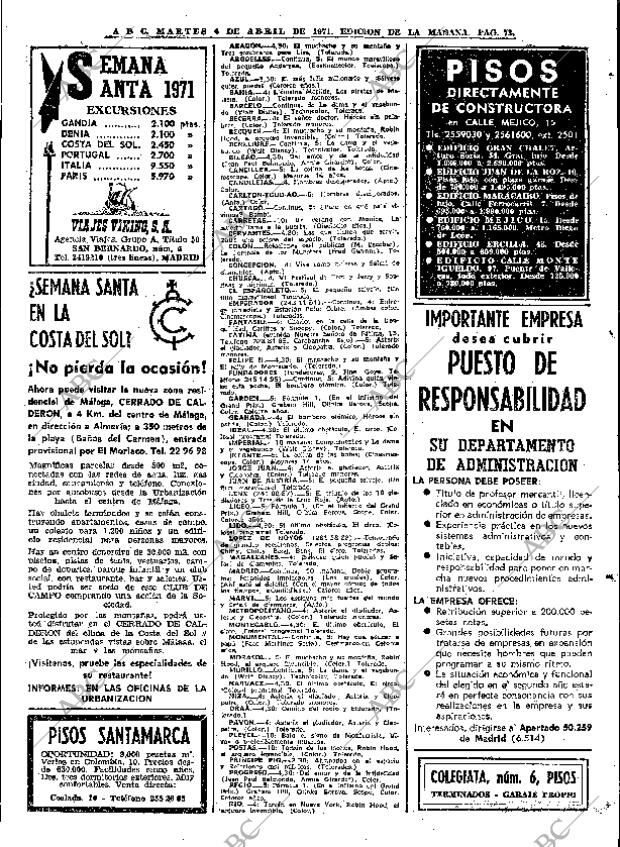 ABC MADRID 06-04-1971 página 73