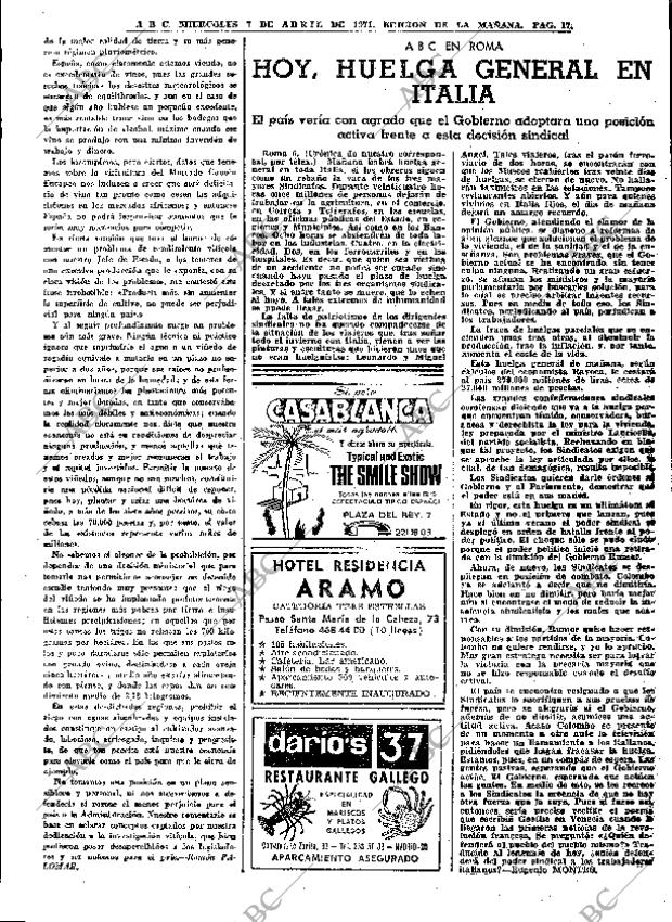 ABC MADRID 07-04-1971 página 17