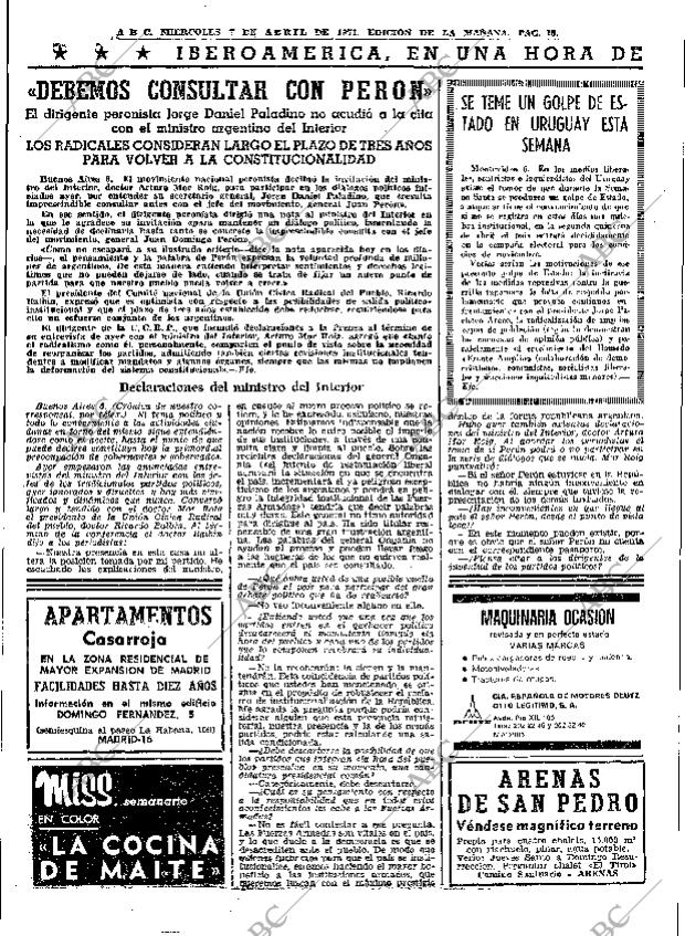 ABC MADRID 07-04-1971 página 18