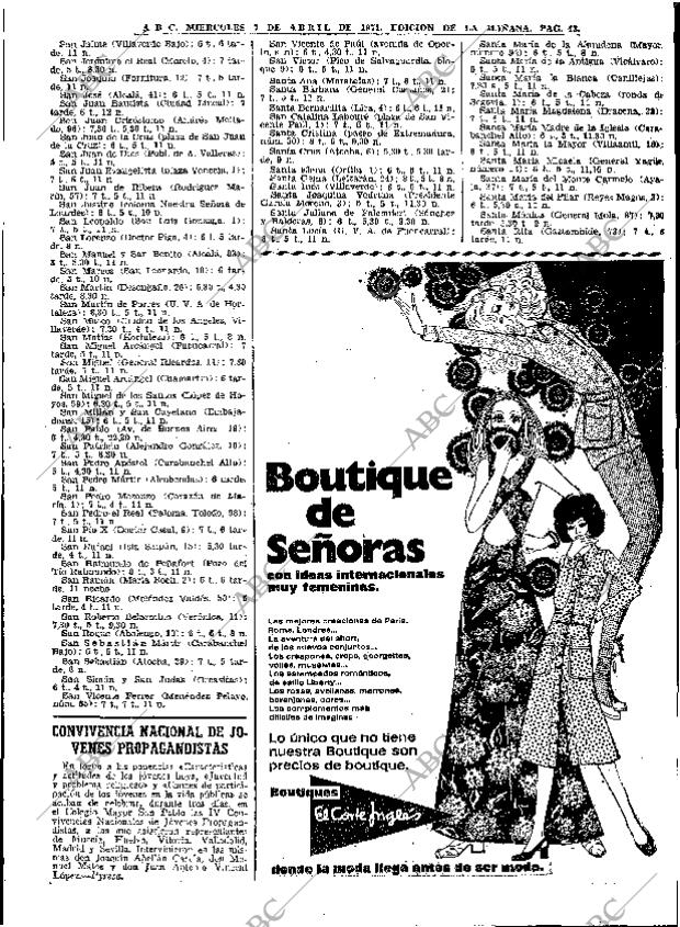 ABC MADRID 07-04-1971 página 43