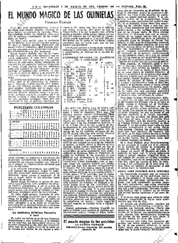 ABC MADRID 07-04-1971 página 63