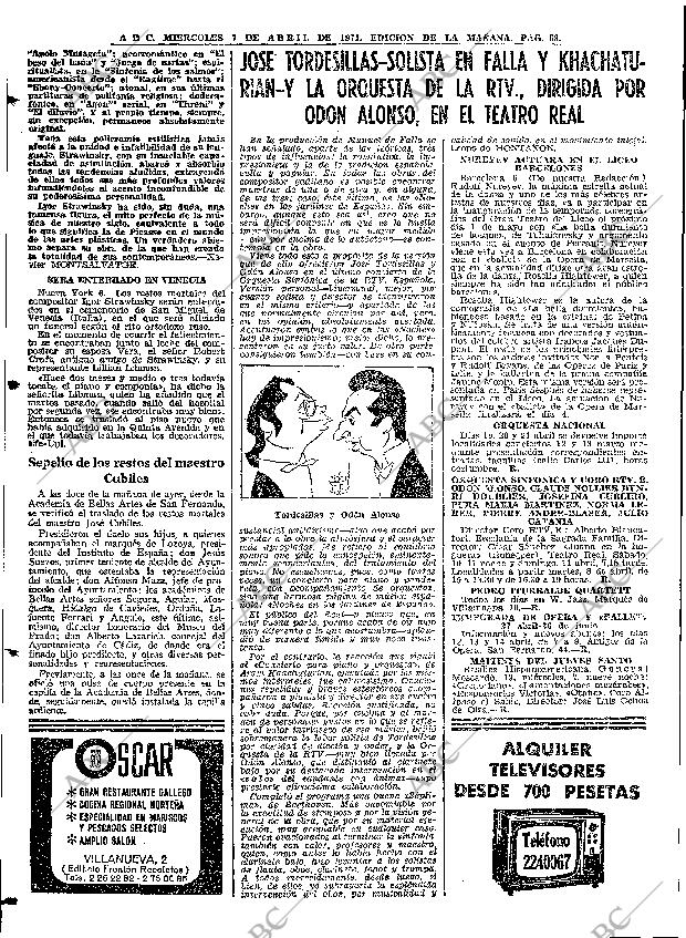 ABC MADRID 07-04-1971 página 68