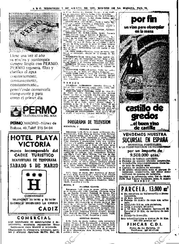 ABC MADRID 07-04-1971 página 75