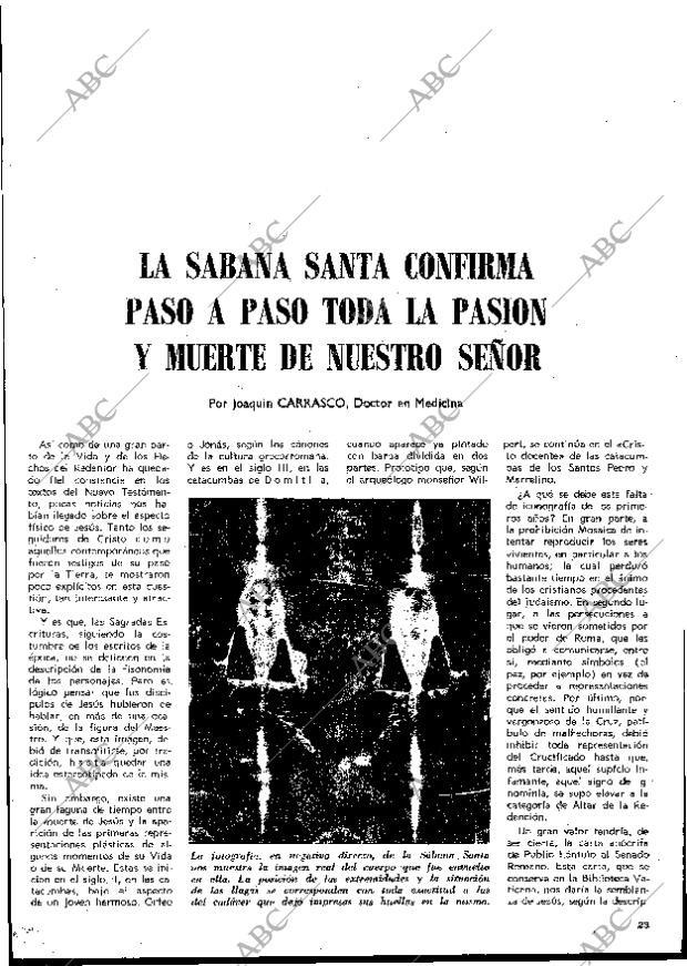 BLANCO Y NEGRO MADRID 10-04-1971 página 23