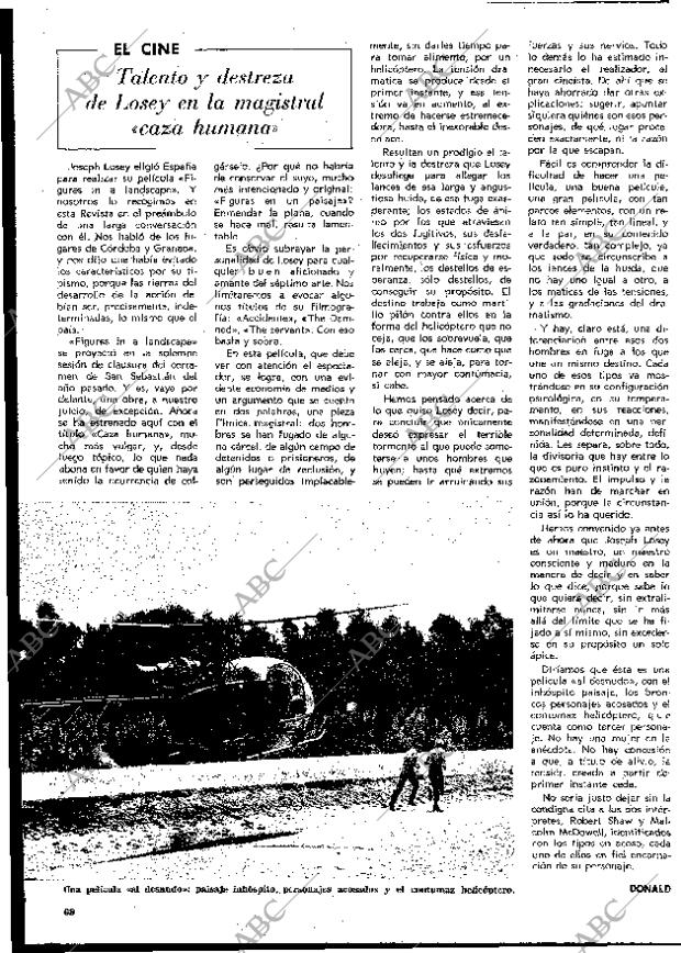 BLANCO Y NEGRO MADRID 10-04-1971 página 68