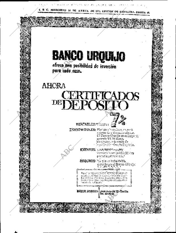 ABC SEVILLA 14-04-1971 página 48