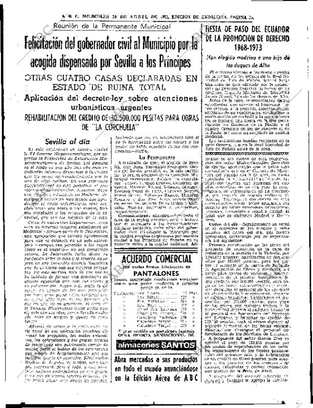 ABC SEVILLA 14-04-1971 página 55