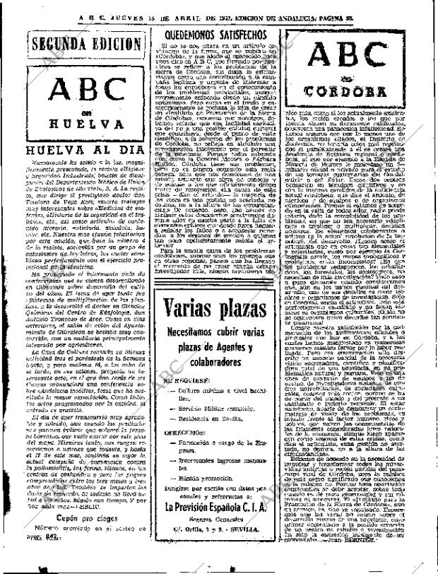 ABC SEVILLA 15-04-1971 página 53