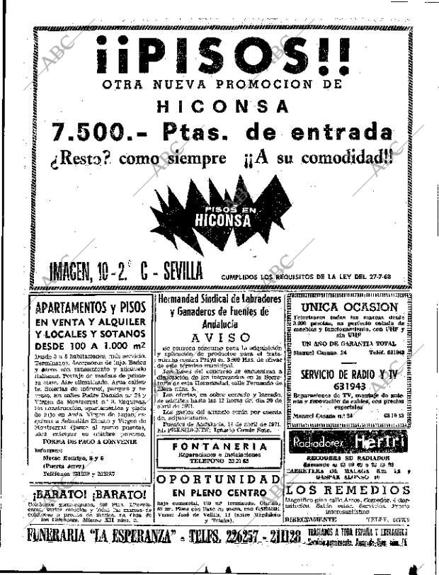 ABC SEVILLA 15-04-1971 página 73