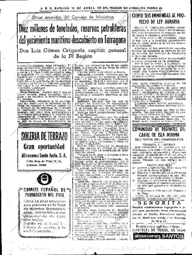 ABC SEVILLA 17-04-1971 página 35