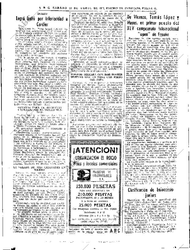 ABC SEVILLA 17-04-1971 página 65