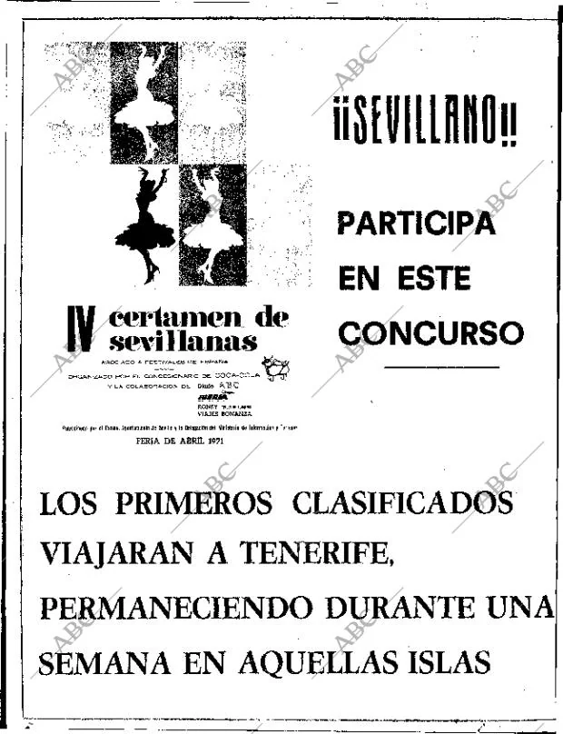 ABC SEVILLA 18-04-1971 página 26