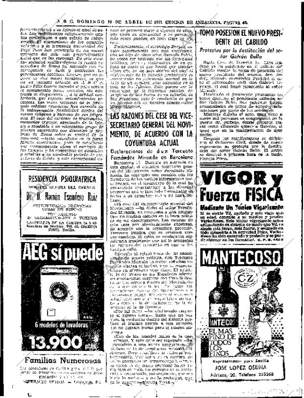 ABC SEVILLA 18-04-1971 página 38