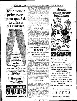 ABC SEVILLA 18-04-1971 página 42