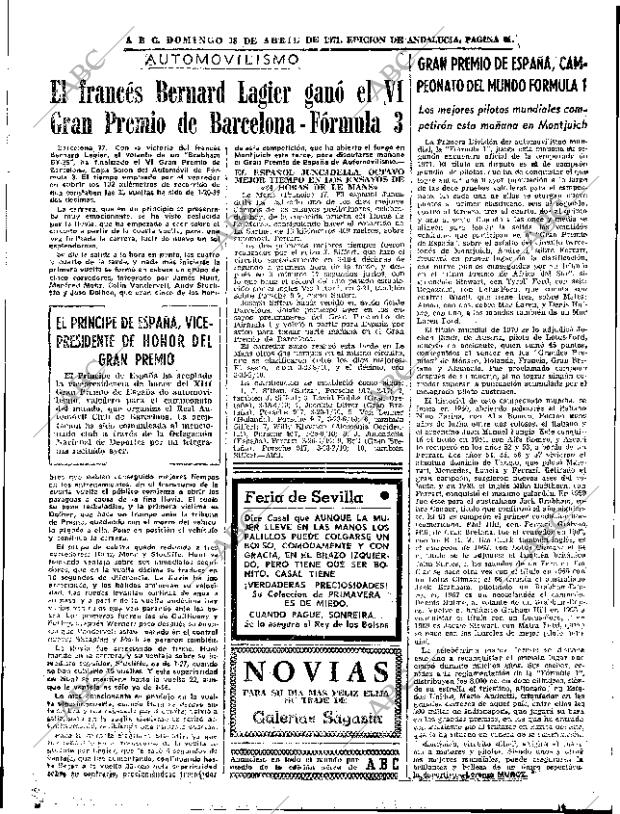 ABC SEVILLA 18-04-1971 página 59