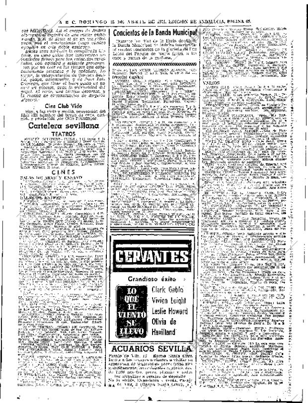 ABC SEVILLA 18-04-1971 página 67