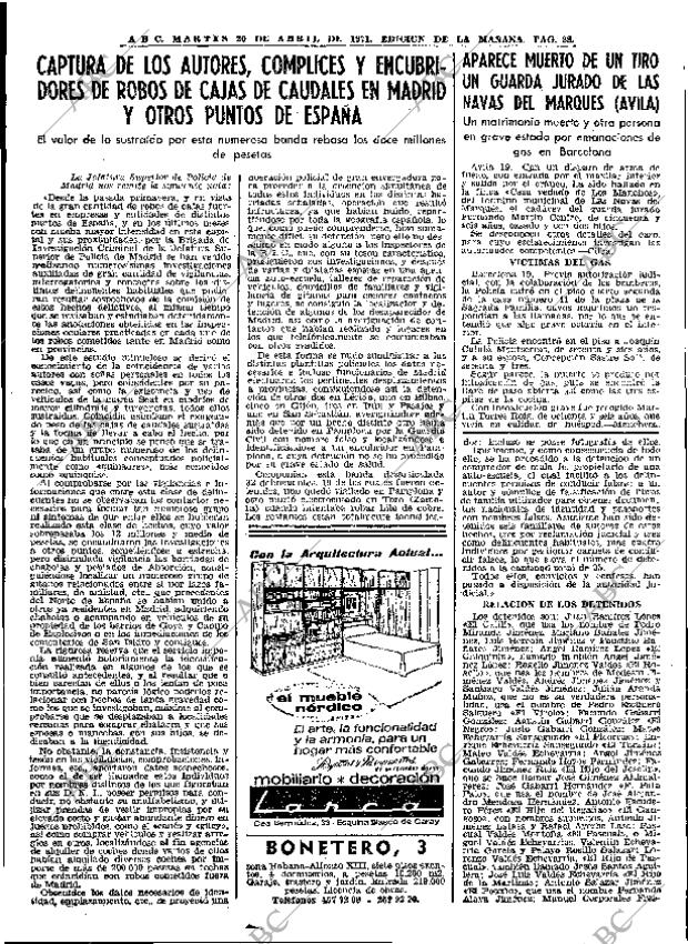 ABC MADRID 20-04-1971 página 28