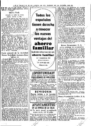 ABC MADRID 20-04-1971 página 52