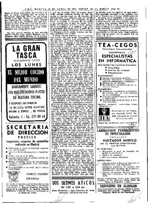 ABC MADRID 20-04-1971 página 72