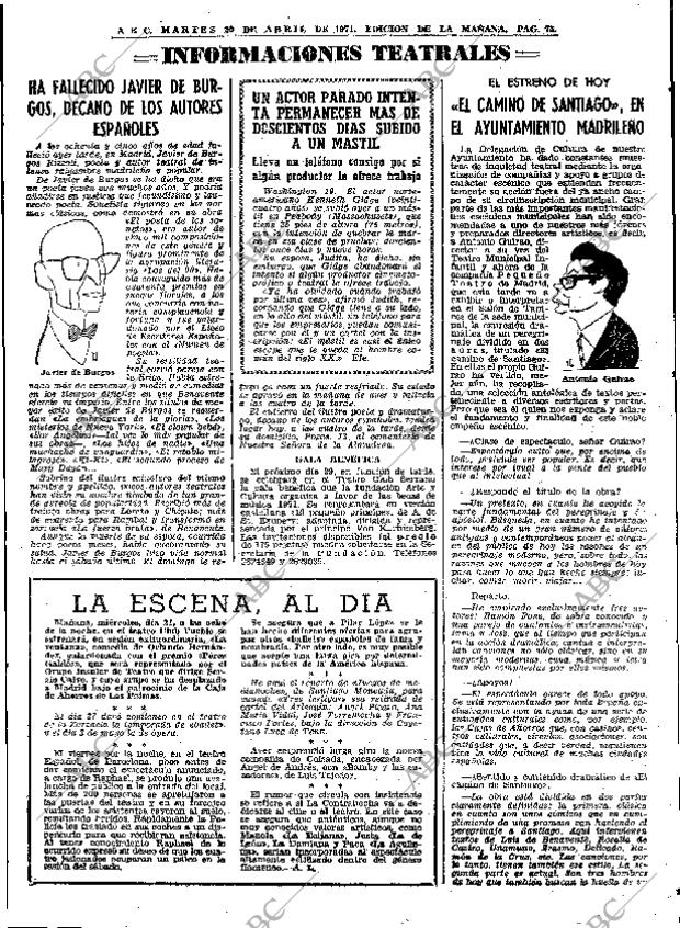 ABC MADRID 20-04-1971 página 75