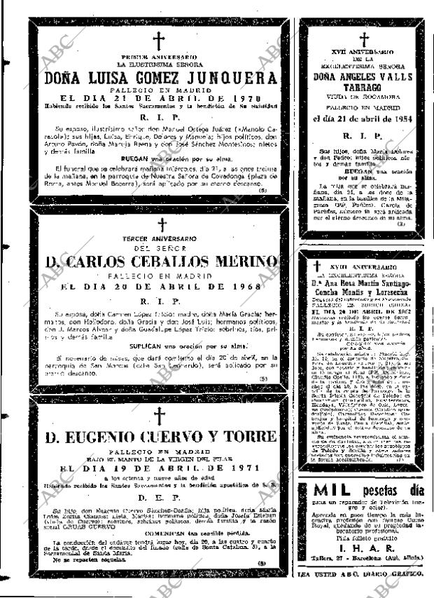 ABC MADRID 20-04-1971 página 98