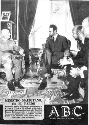 ABC MADRID 21-04-1971 página 1