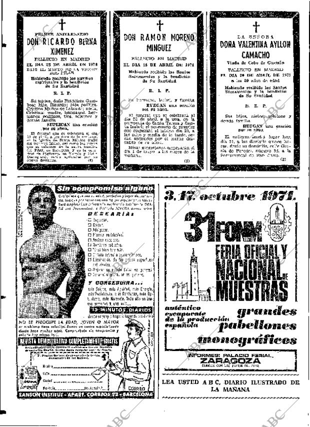 ABC MADRID 21-04-1971 página 116