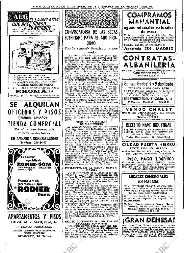ABC MADRID 21-04-1971 página 30