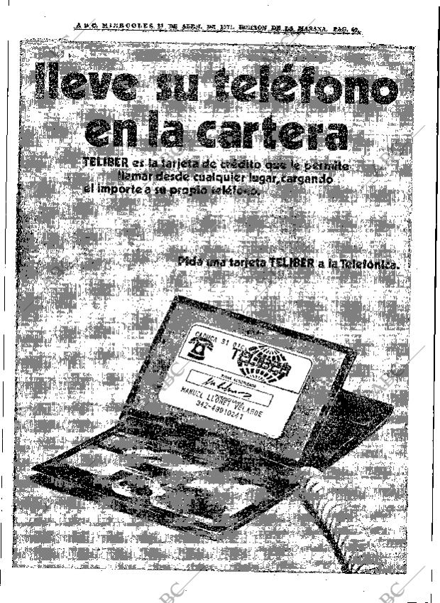 ABC MADRID 21-04-1971 página 60