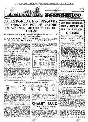 ABC MADRID 21-04-1971 página 69