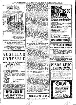 ABC MADRID 21-04-1971 página 84