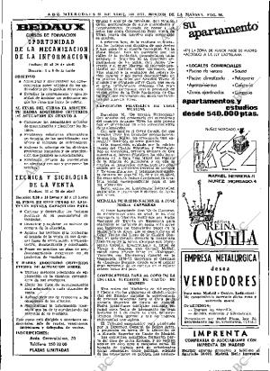 ABC MADRID 21-04-1971 página 88