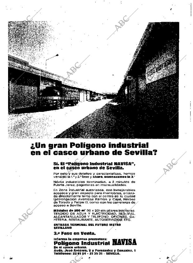 ABC SEVILLA 23-04-1971 página 6