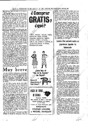 ABC SEVILLA 23-04-1971 página 76