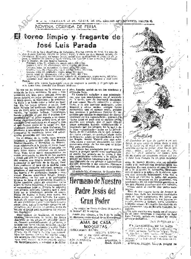 ABC SEVILLA 23-04-1971 página 81