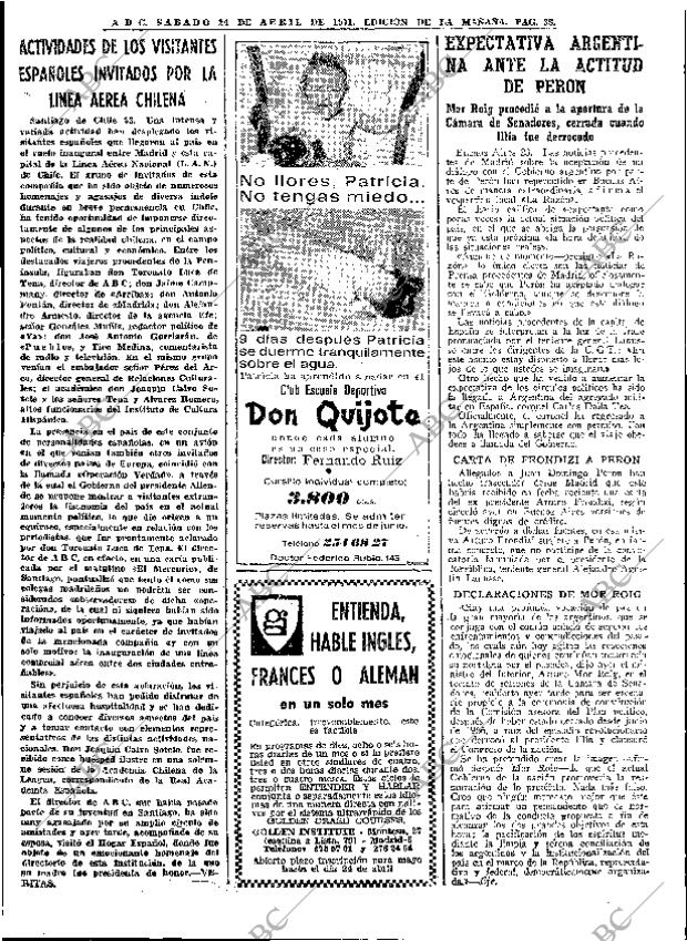 ABC MADRID 24-04-1971 página 38