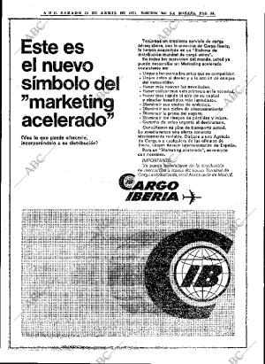 ABC MADRID 24-04-1971 página 54