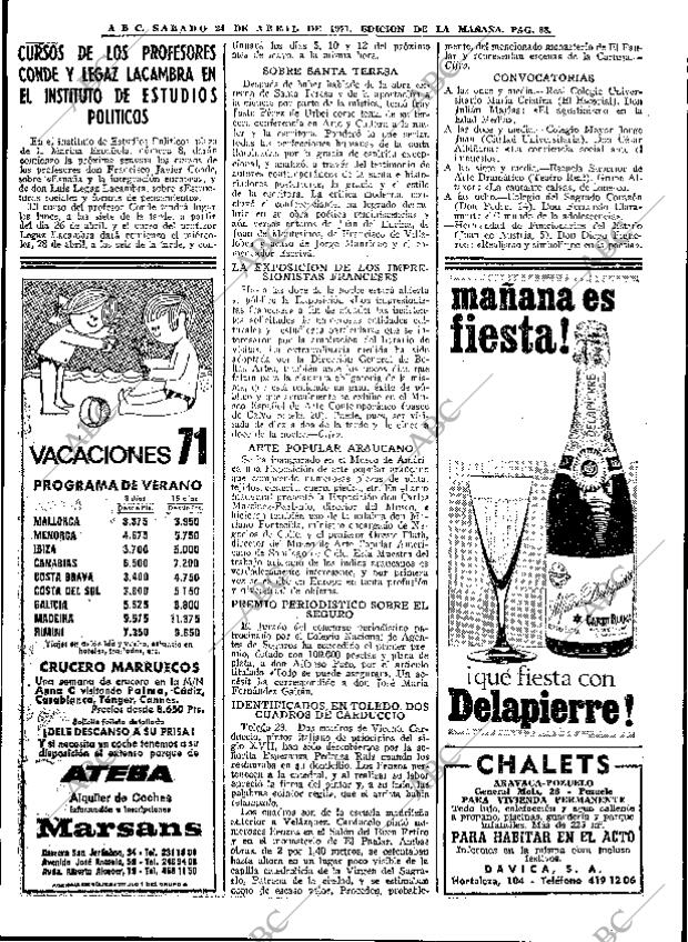 ABC MADRID 24-04-1971 página 68