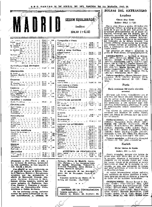 ABC MADRID 24-04-1971 página 79