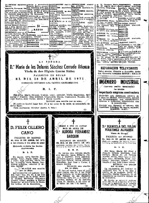 ABC MADRID 27-04-1971 página 115