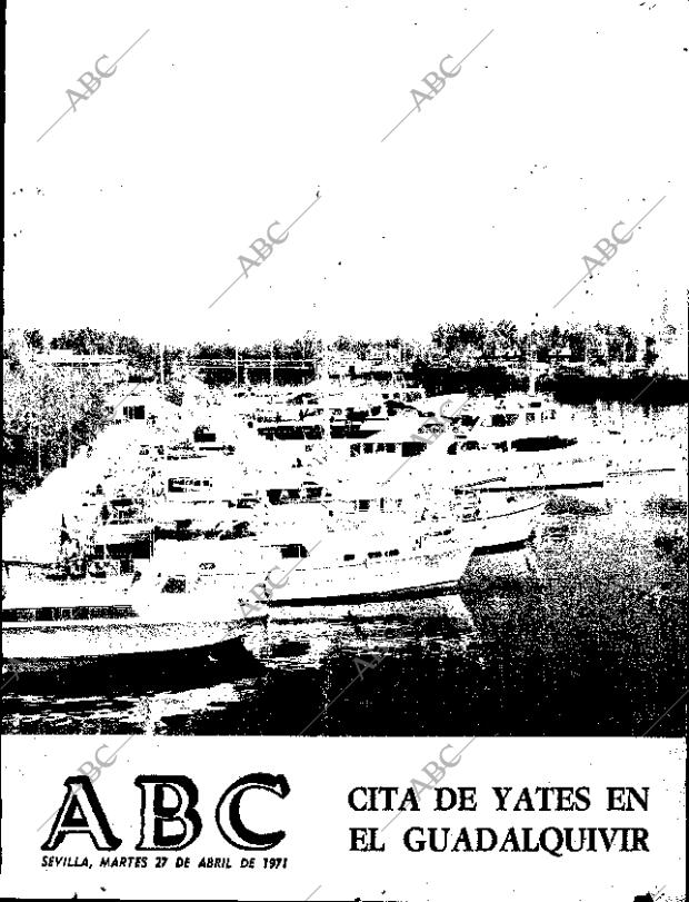 ABC SEVILLA 27-04-1971 página 1