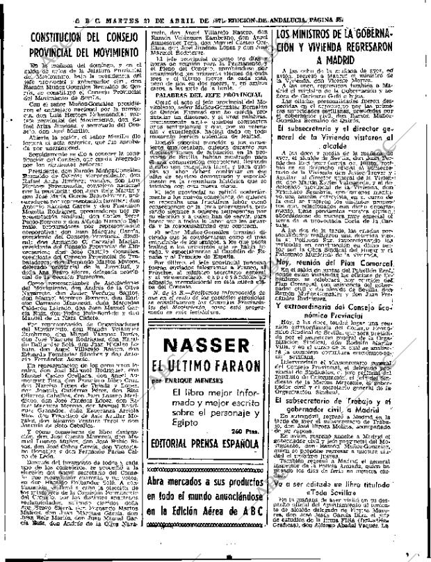 ABC SEVILLA 27-04-1971 página 55