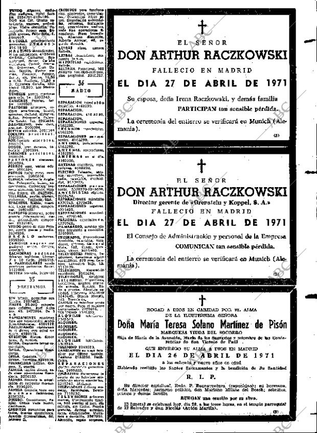 ABC MADRID 28-04-1971 página 121