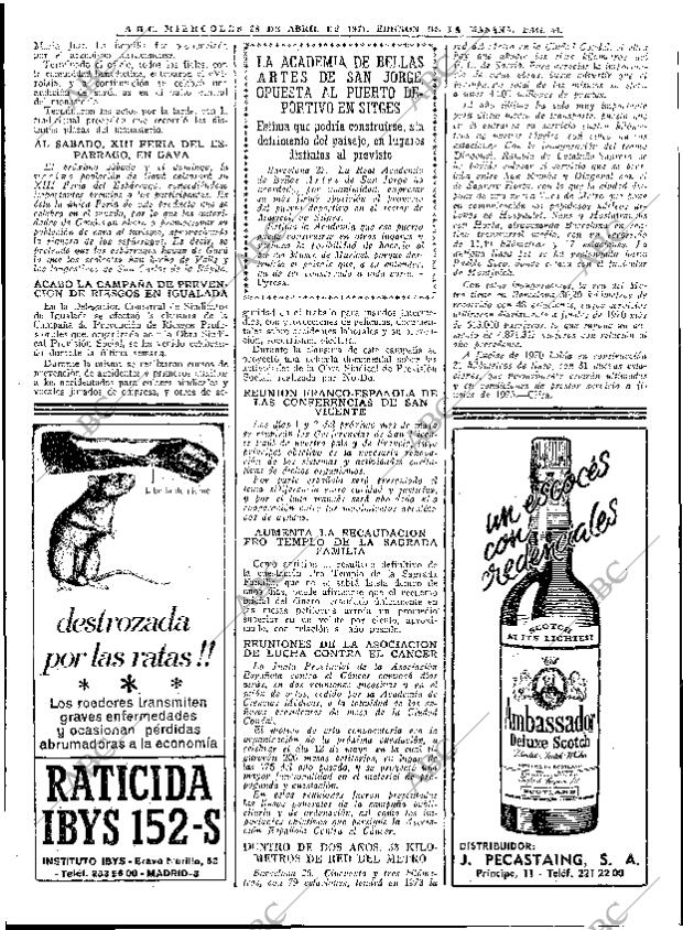 ABC MADRID 28-04-1971 página 54
