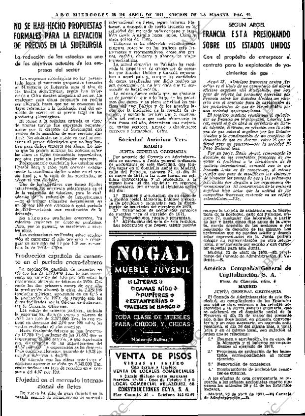 ABC MADRID 28-04-1971 página 73