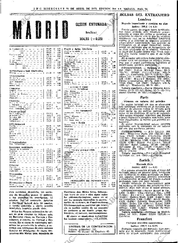 ABC MADRID 28-04-1971 página 75