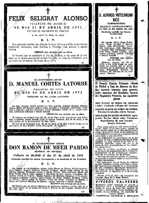 ABC MADRID 29-04-1971 página 115