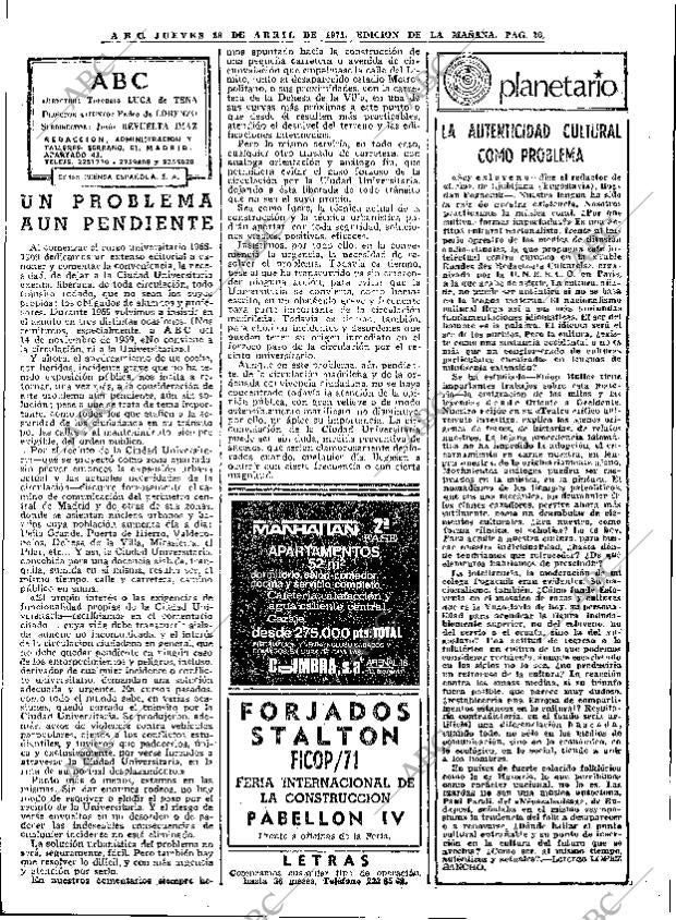 ABC MADRID 29-04-1971 página 26