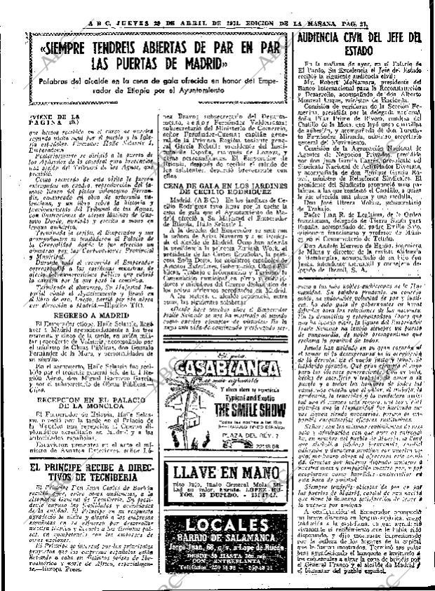 ABC MADRID 29-04-1971 página 27
